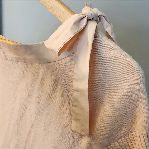 Marc Jacobs‎ short sleeve pink sweater bow sz small wool cashmere - Picture 3 of 7